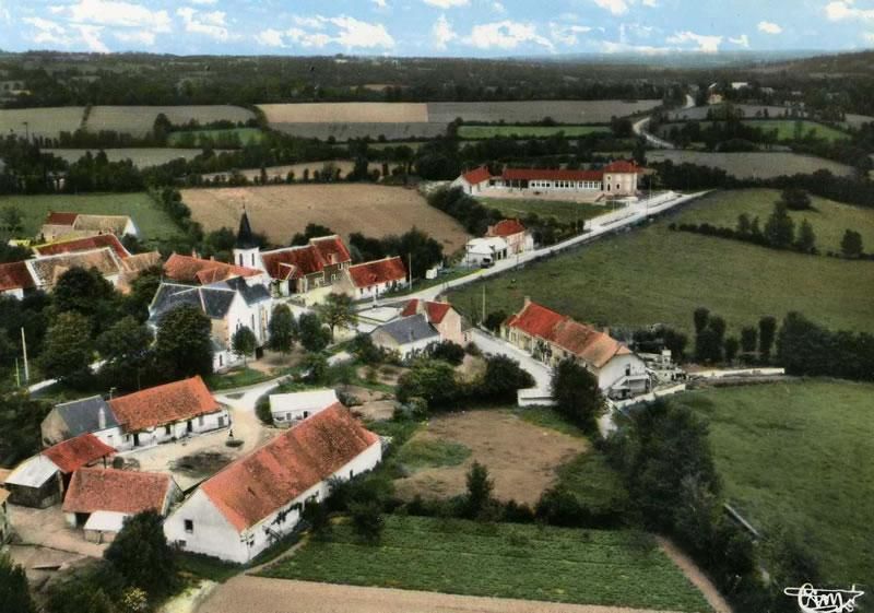 Vue aérienne Gournay